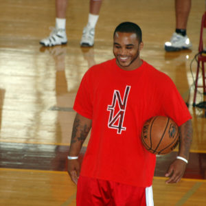 Jameer Nelson at Clinc for The Pete and Jameer Nelson Foundation